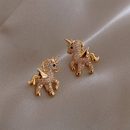 Mystical Unicorn Studs