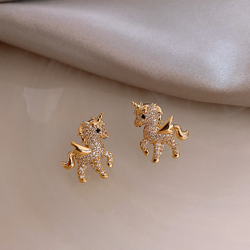 Mystical Unicorn Studs