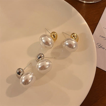 Pearlescent Gleam Drop Earrings