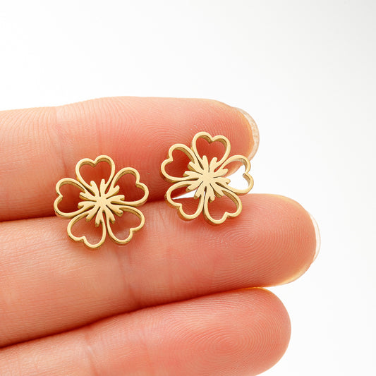 Coral Bloom Studs