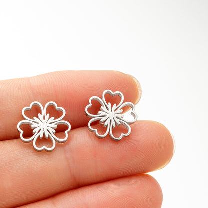 Coral Bloom Studs