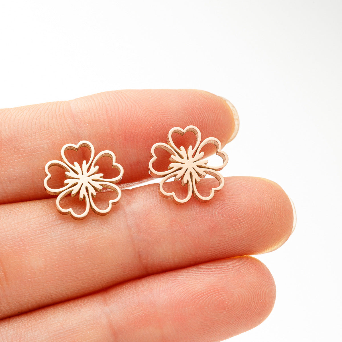 Coral Bloom Studs