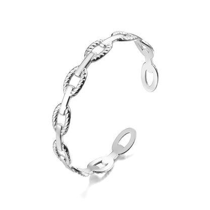 Infinity Twist Cuff Bracelet