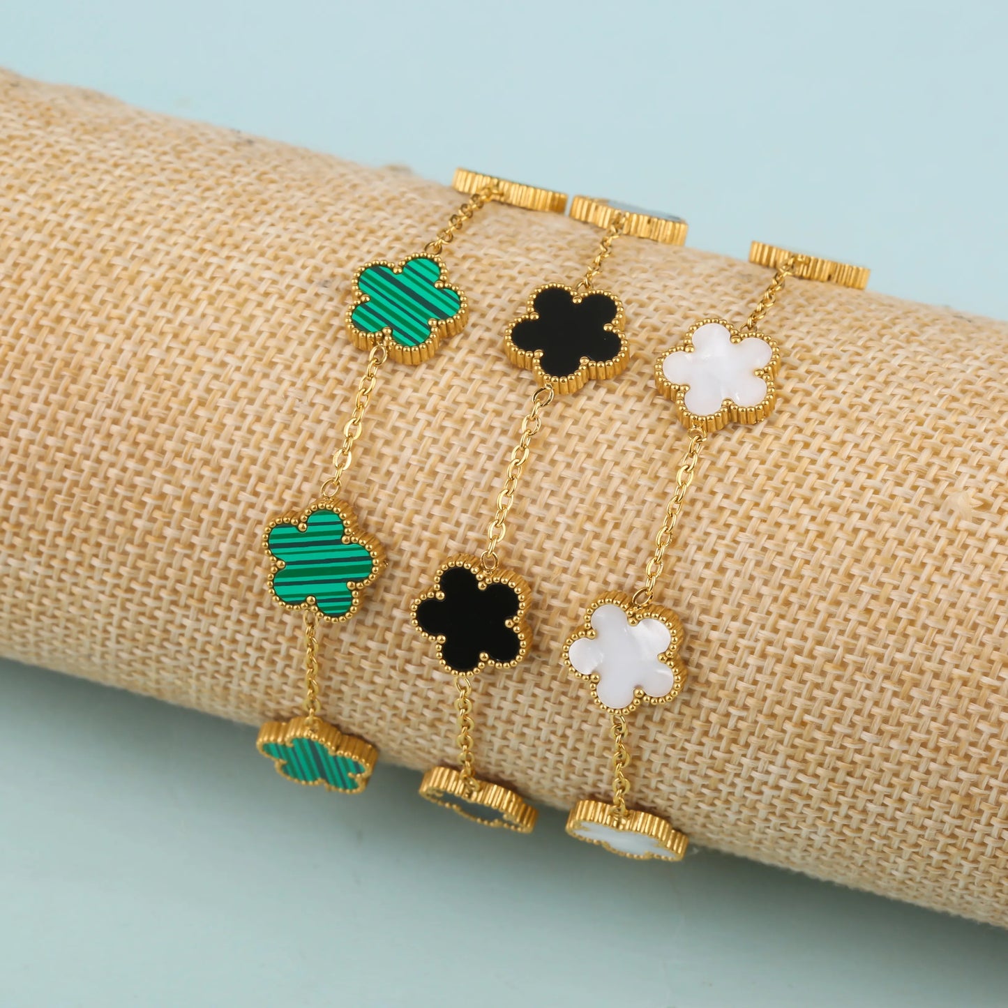 Clover Charm Bracelet