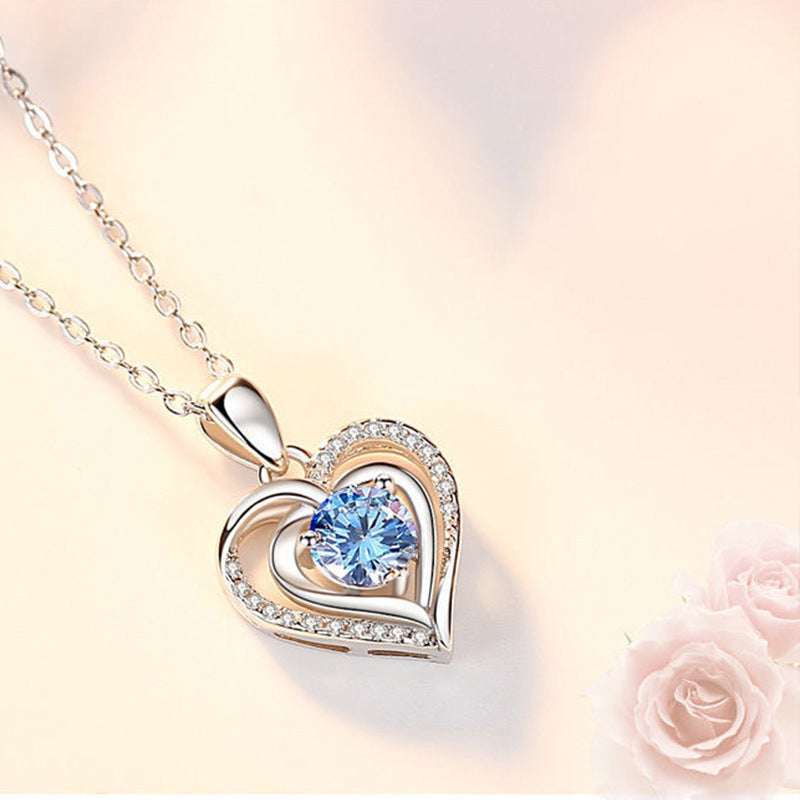 Luminous Heart Embrace Necklace