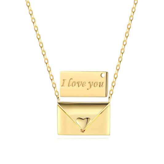 The Everlasting Love Note Necklace