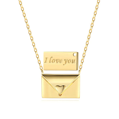 The Everlasting Love Note Necklace