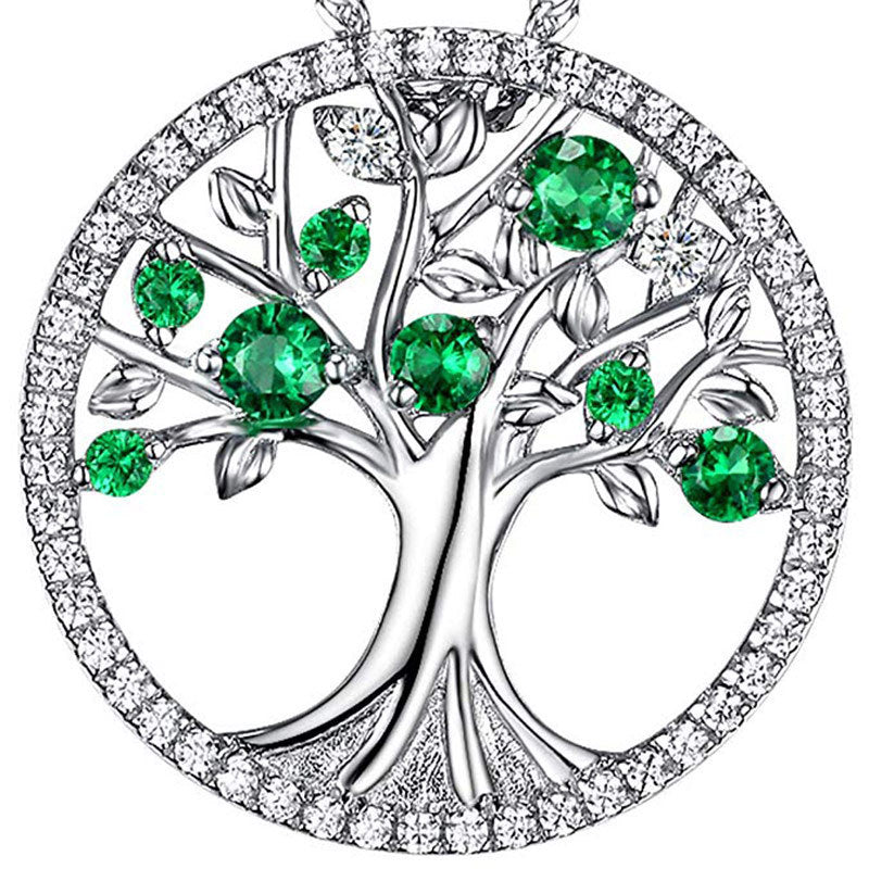 Verdant Vitality Tree Pendant